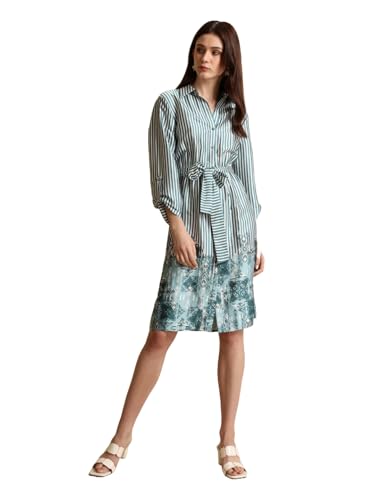 Kazo Regina Midi Dress for Women Green