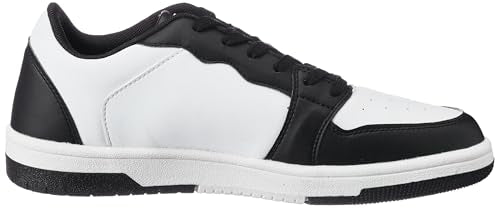 Woodland Men's White/Black PU Casual Shoes-8 UK (42EURO) (OSNK 4987023)