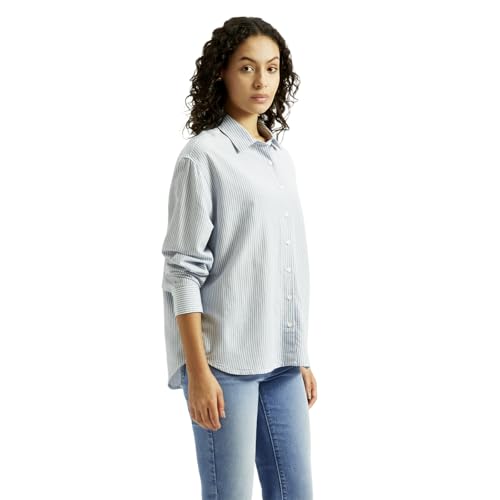 Levi's Women's Striped Slim Fit Shirt