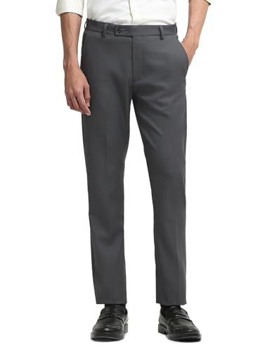 Arrow Men's Heathered Jackson Super Slim Fit Trousers