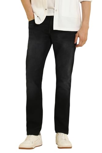 Allen Solly Men's Slim Jeans (ALDNASLF798249_Navy
