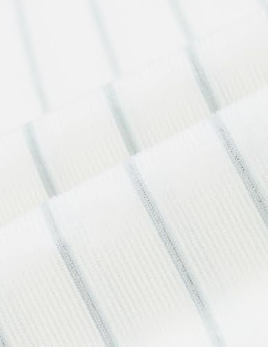 U.S. Polo Assn. Denim Co. Men's Striped Fitted Shirt (UDSHT1999_Ecru