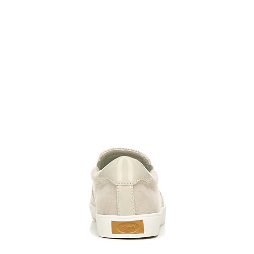 Dr. Scholl's Women's Madison Sneaker, Oyster Microfiber, 8.5 Wide