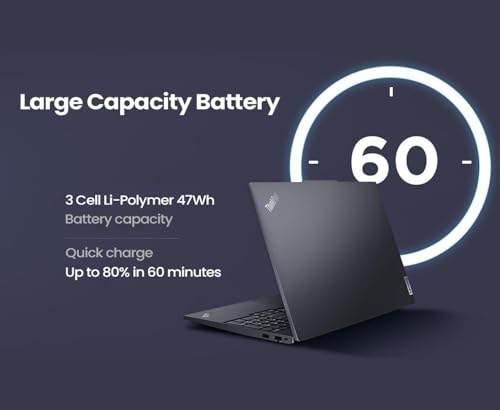 Lenovo ThinkPad P16v Gen 2 Mobile Workstation Laptop (16" 4K 100%DCI-P3, NVIDIA RTX 1000 Ada 6GB, Intel Ultra 7 155H, 64GB DDR5 RAM, 2TB SSD) 800 nits, 2 x Thunderbolt 4, 5MP IR Webcam, Win 11 Pro