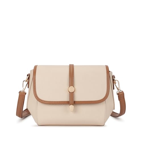 Fastrack Orbit Flap Sling | Faux-Leather Women’s Sling Bag | Spacious Compartment & Detachable Strap for Daily Use