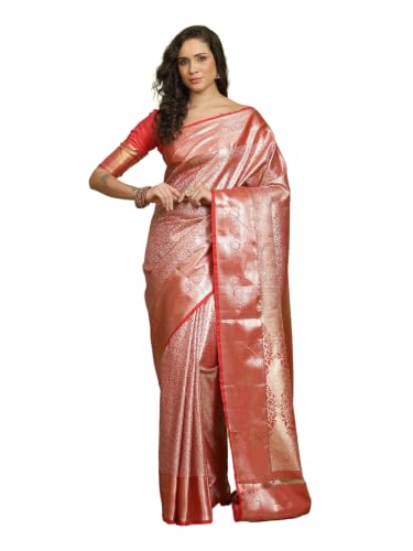 Meena Bazaar Women's Georgette Saree | Elegant Designer Saree for Party, Festival, Wedding & Special Occasions