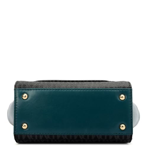 Da Milano Leather Sling Bag for Women - Black (Extra Small) (LSB-02617)