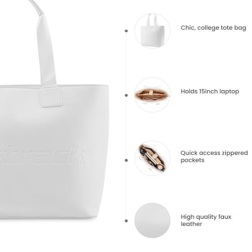 Fastrack White Tote Bag for Women