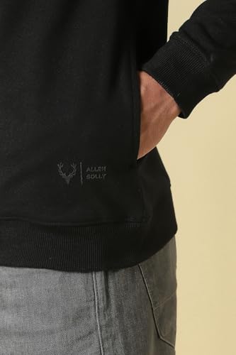 Allen Solly Mens Sweatshirt Black