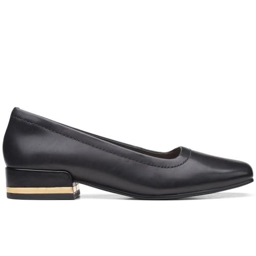 Clarks Seren30 Court Black UK-3