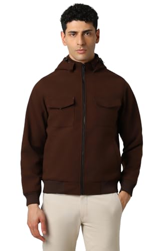 Van Heusen Men's A-Line Coat (VSJKUBOF358584_Brown