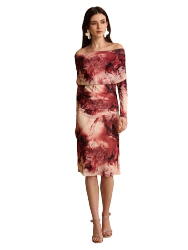 Kazo Wanda Midi Dress for Women Red