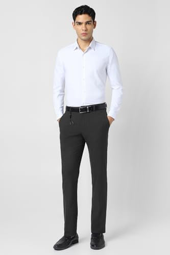 Van Heusen Men's Slim Casual Pants (VDTFESKFO52706_Grey