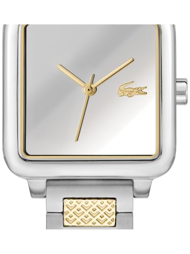 Lacoste Lacoste.12.12 Leap Qtz Basic Silver Square Dial Women's Watch- 2001463