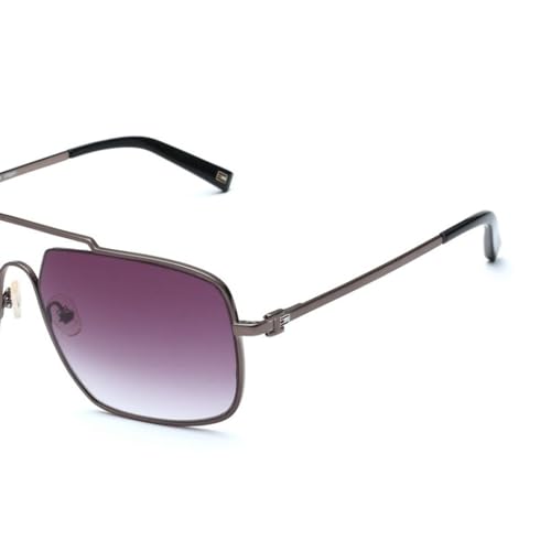 Tommy Hilfiger Eyewear|Blue Lens|Gunmetal Frame|Full Rim Navigator Shape Branded Latest&Stylish Non-Polarized Sunglasses|100% Uv Protection|Mens Sunglasses|Size Large|Th 2573 C1 Bkgungr-35 61 S,Brown