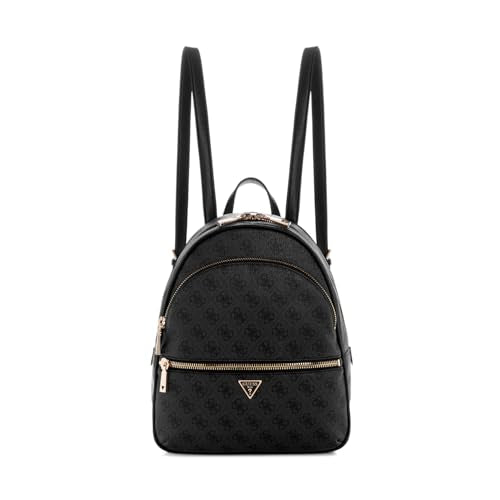 Guess Women Coal Logo Geometric Manhattan Large Backpack