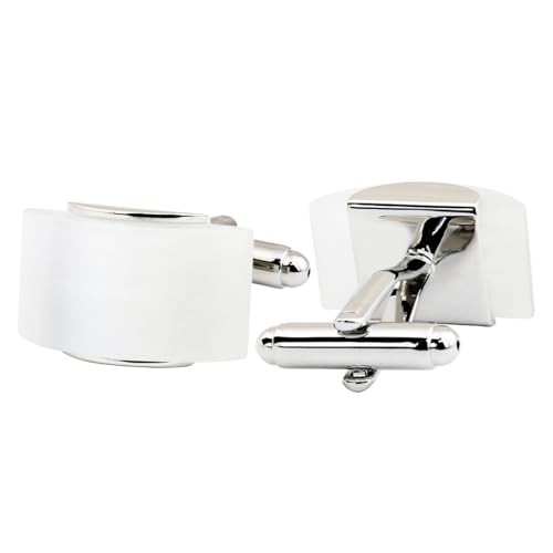 Peluche Stone Saga: Studded with Cat's Eye Stone Cufflinks for Men