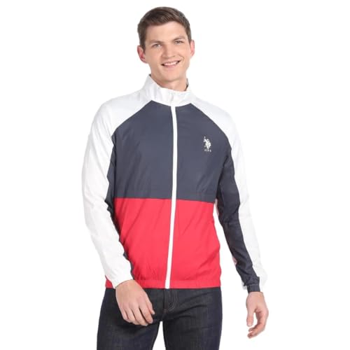 U.S. Polo Assn. Denim Co. Colour Block Windcheater Jacket