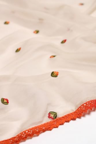 Soch Women's Cotton Salwar Suit Set (EWS5CD21992_Off White