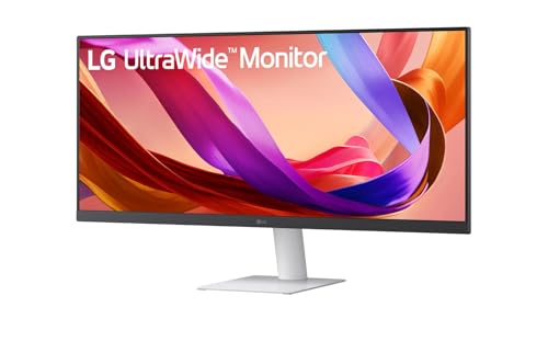 LG 29U531A -W, 29 Inch UltraWide WFHD (2560x1080) IPS Monitor, 100Hz, 1ms MBR,sRGB 99% (Typ.), HDR10, Colour Calibrated, 3-Side Virtually Borderless, HDMI, DP, USB-C, Speakers,Tilt Adjustable (White)