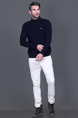 GODFREY Men Sweater for Winter Woolen Navy