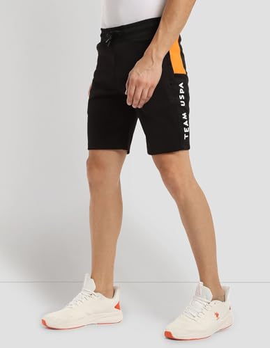 U.S. Polo Assn. Knitted Shorts Slim (USSRTS0101_Black_34)