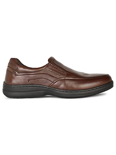 HUSH PUPPIES Men's Street Slip ON Slipon Formal Shoes (8544139_Brown_9 UK)