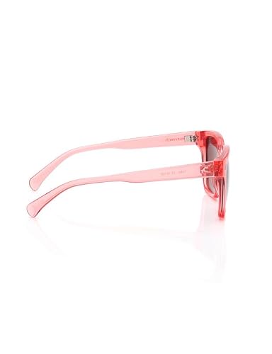 Fastrack Brown Square Plastic 100% UV Protected Sunglasses for Men and Women(P494BR2PV)