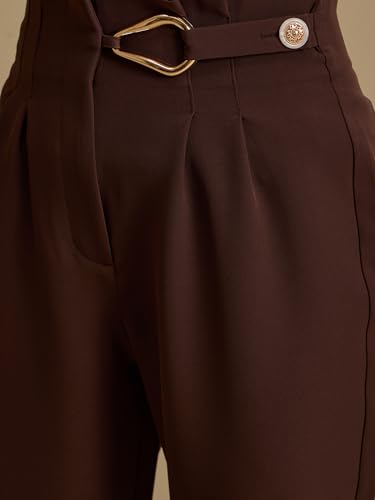 Kazo Wilma Trousers Brown