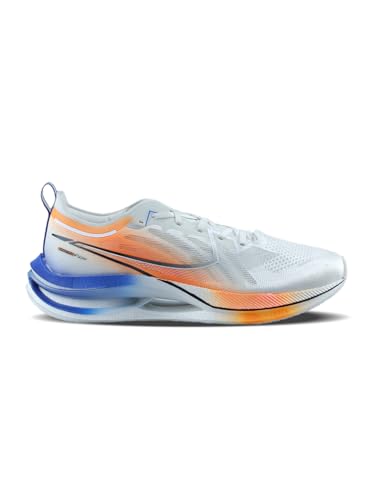 XTEP Mens High Energy Rebound I Anti-Slip I Stable Nylon TPU Support I CPU Outsole ACE Tech Running Shoe I White/Orange/Blue