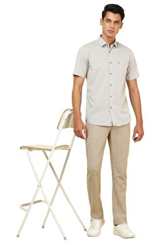 Allen Solly Men Multicolor Print Half Sleeves Casual Shirt Multicolour