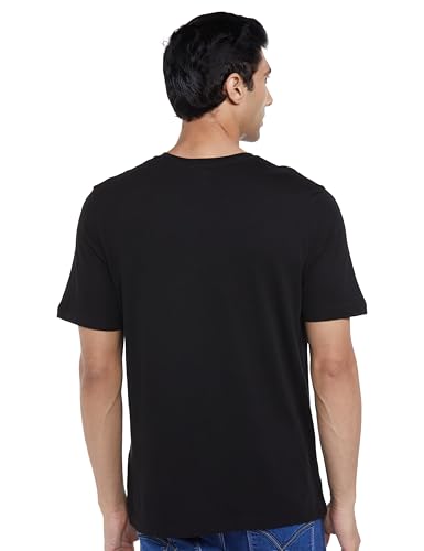 Levi's Men's Geometric Oversized Fit T-Shirt (A7970-0054_Black