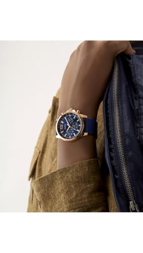 GUESS Analog Blue Dial Men's Watch-GW0913G1