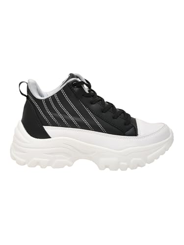 Impakto Chunky Women Casual Sneaker, Cloud Hopper Classic Rounded to Pampering Cushioned Extra Comfort Lace-Up