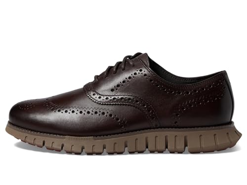 Cole Haan Mens Zerogrand Remastered Wingtip Oxfords, Dk Choc/Irish Coff, 9 UK