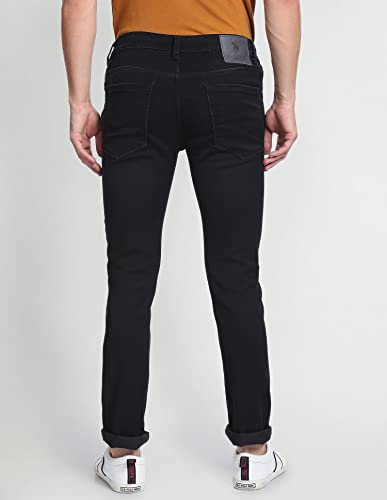 U.S. POLO ASSN. Mid Rise Dark Wash Skinny Jeans