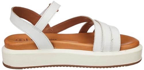 Hush Puppies Women's ELLIE SANDAL (6651142_WHITE_5 UK)