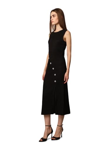 ONLY Women's Regular Fit Black Dress