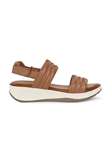Delize Comfort Leather - Tan women leather sandals-39