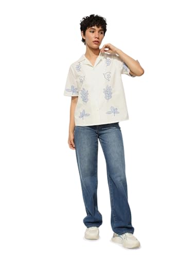 ONLY Women's Regular White Shirt
