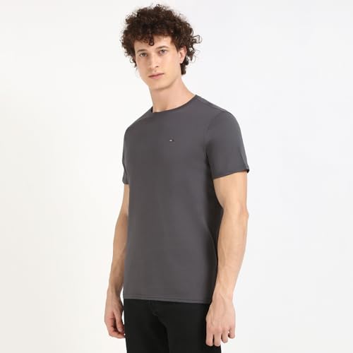 Tommy Hilfiger Mens Black Color T-Shirt (S)