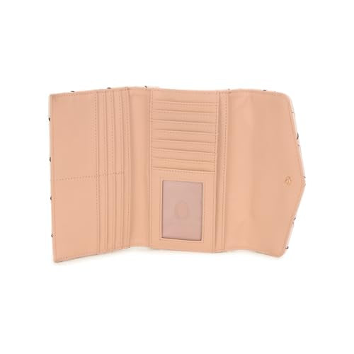 Guess Women's Pink Braided Wallet| Ladies Purse Handbags | Gift For Ladies