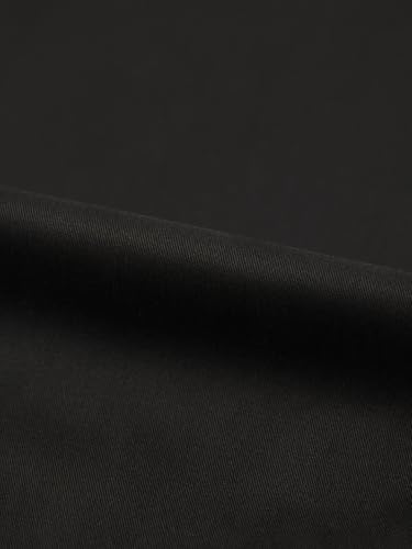 The Souled Store Chinos: Phantom Black Men and Boys Buttoned Waist Solid Cotton Spandex Stretchable Easy to Style Everyday Offic Wear Slim Fit Chinos