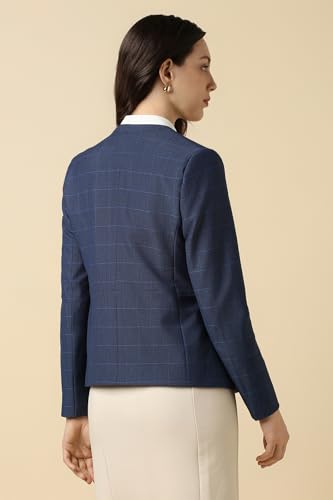 Allen Solly Women's Blazer (AHBZWRGFI75200_Navy