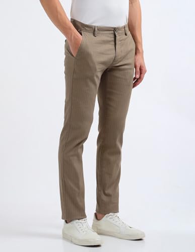 Arrow Men Khaki Casual Trouser_ASAETRO2985_38