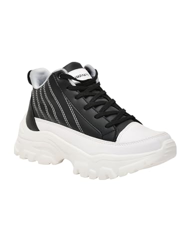 Impakto Chunky Women Casual Sneaker, Cloud Hopper Classic Rounded to Pampering Cushioned Extra Comfort Lace-Up