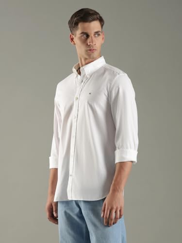 Solid Regular Fit Cotton Shirt