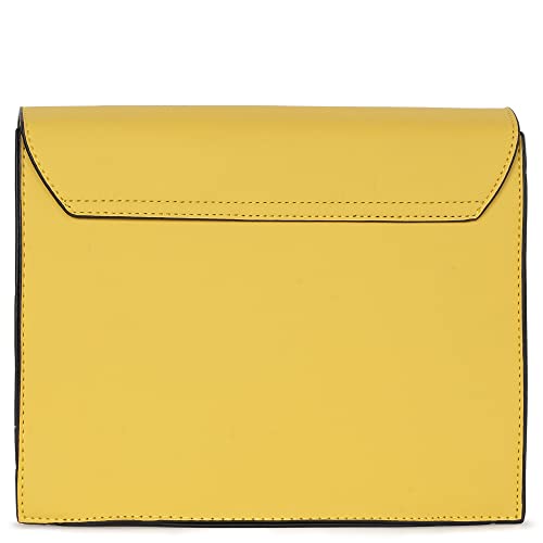 Fastrack Solid PU Structured Sling Bag for Women, Girls and Ladies | with Detachable Sling Straps | Slings for Casual Carry