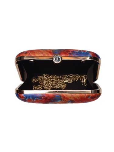 Artklim Multicolor floral Printed Clutch