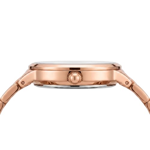 Daniel Wellington Round 32mm Rose Gold-Tone Dial Analog Women Watch - DW0DL2302
